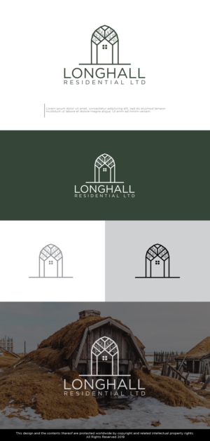 Longhall Residential Ltd | Logo Design by Kim Ji