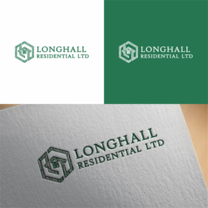 Logo Design by Revd.Cahya for Longhall Residential Ltd | Design: #26540680