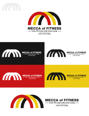 Logo Design by SpaGGy for Mecca of Fitness | Design: #26526908