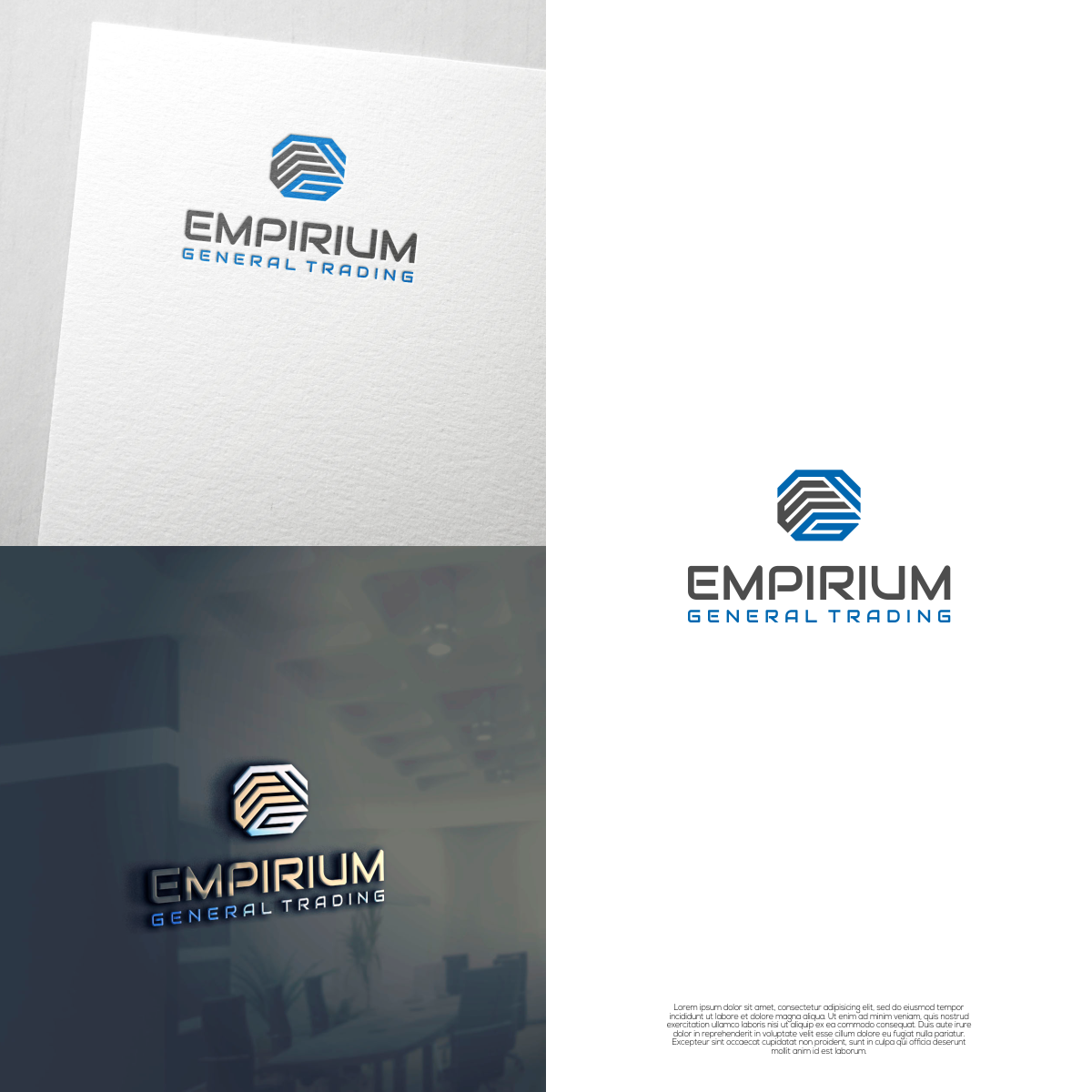 Logo Design by untung bertubi-tubi for Empirium General trading | Design #26533844