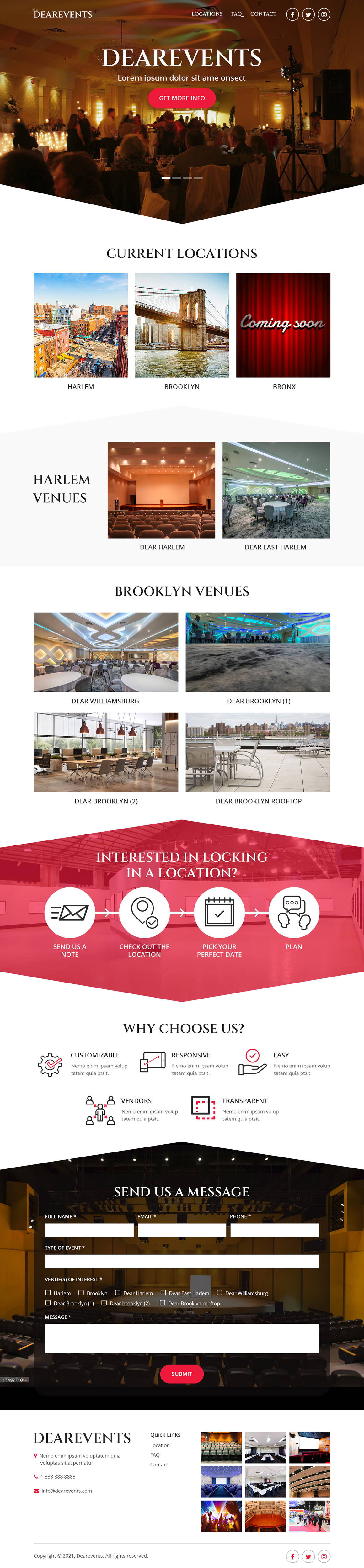 Web Design by Starlyn DS for this project | Design #26531140