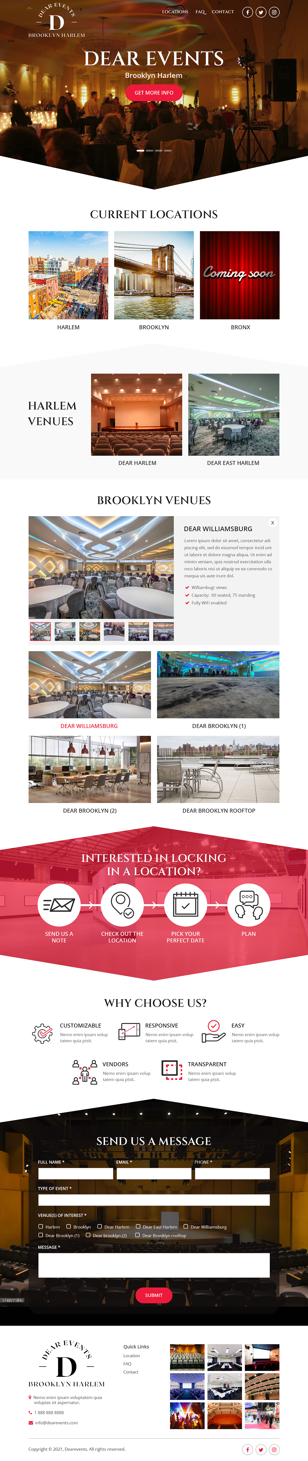 Web Design by Starlyn DS for this project | Design #26531849