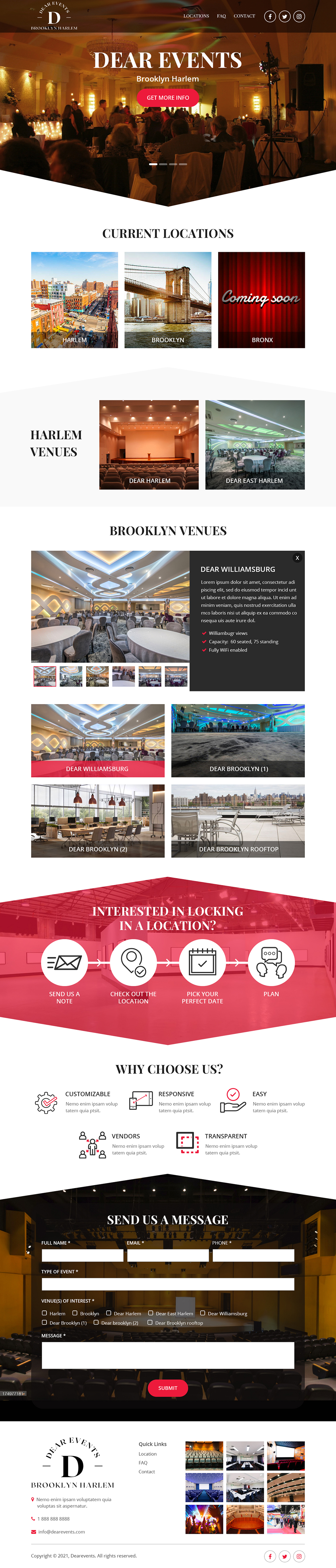 Web Design by Starlyn DS for this project | Design #26531850