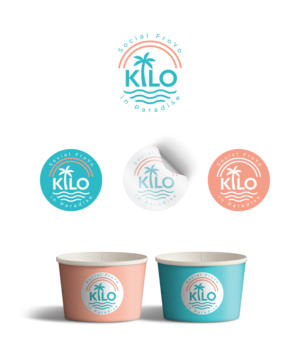 Kilo - Social FroYo in paradise | Logo-Design von designbysy