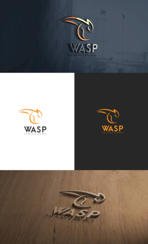 Logo Design by GLDesigns for WASP FINISHING & CABINETS  | Design: #26527869