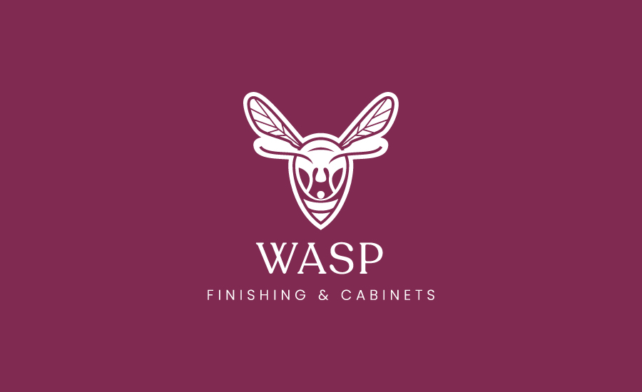 Logo Design by Dzine Shop for WASP FINISHING & CABINETS  | Design #26541036