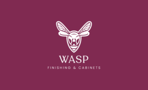 Logo Design by Dzine Shop for WASP FINISHING & CABINETS  | Design: #26541036