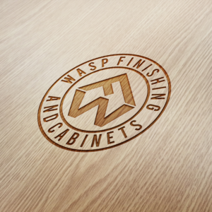 Logo Design by SteffySummer for WASP FINISHING & CABINETS  | Design: #26529010