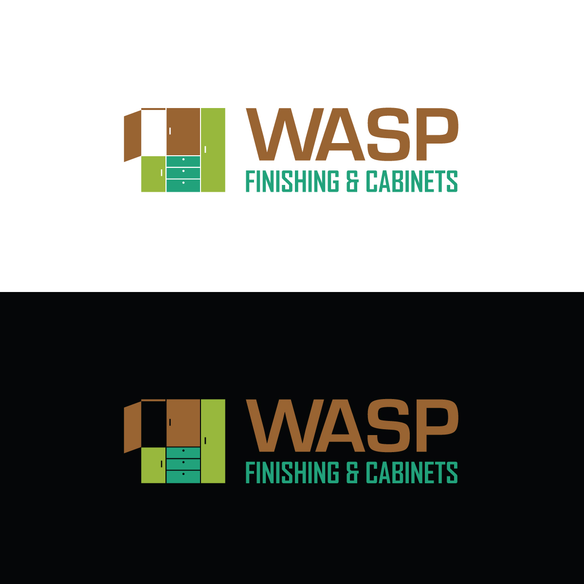 Logo Design by prodesigns99 for WASP FINISHING & CABINETS  | Design #26528121