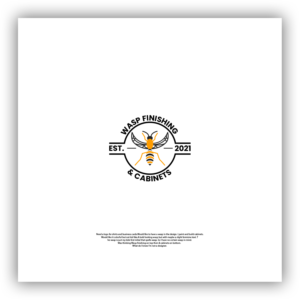 Logo Design by syrwebdevelopment for WASP FINISHING & CABINETS  | Design: #26540030