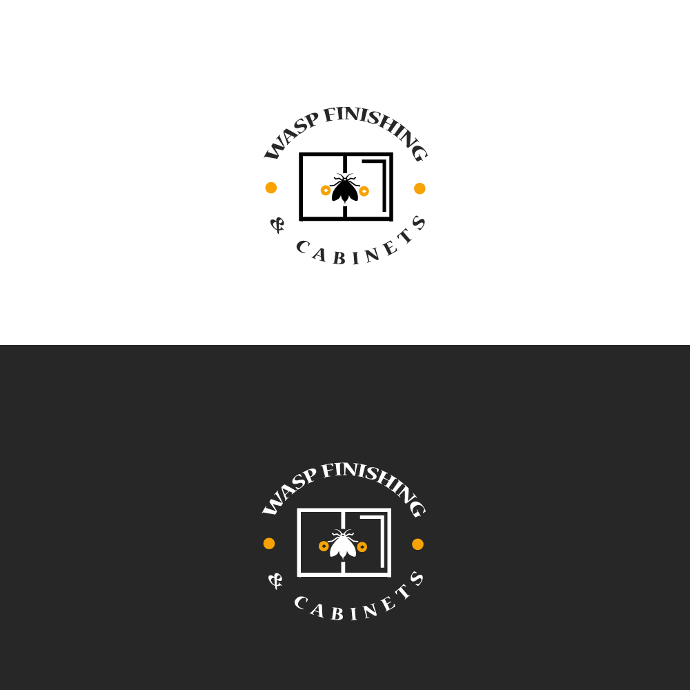 Logo Design by nzdesigners for WASP FINISHING & CABINETS  | Design #26539952