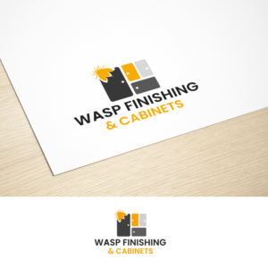 Logo Design by nzdesigners for WASP FINISHING & CABINETS  | Design: #26539953