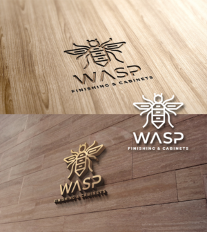 Logo Design by FDesignIndonesia for WASP FINISHING & CABINETS  | Design: #26562974