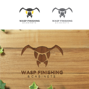 Logo Design by Maxo-Biz for WASP FINISHING & CABINETS  | Design: #26538349