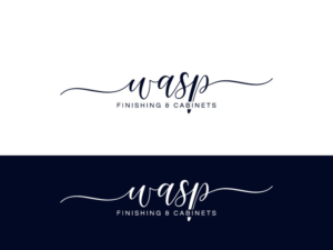 Logo Design by Pro_DesignMaster for WASP FINISHING & CABINETS  | Design: #26532745