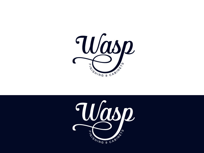 Design de Logo par Pro_DesignMaster pour WASP FINISHING & CABINETS  | Design #26532747