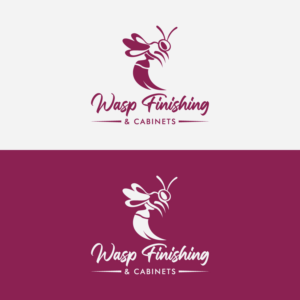 Logo-Design von tony deesigns für WASP FINISHING & CABINETS  | Design #26552234