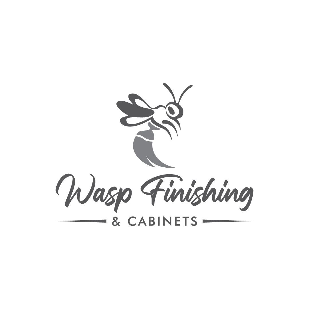 Logo Design by tony deesigns for WASP FINISHING & CABINETS  | Design #26562937