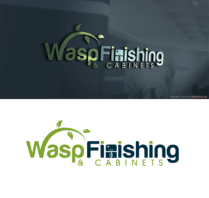 WASP FINISHING & CABINETS | Logo Design by Mono.co