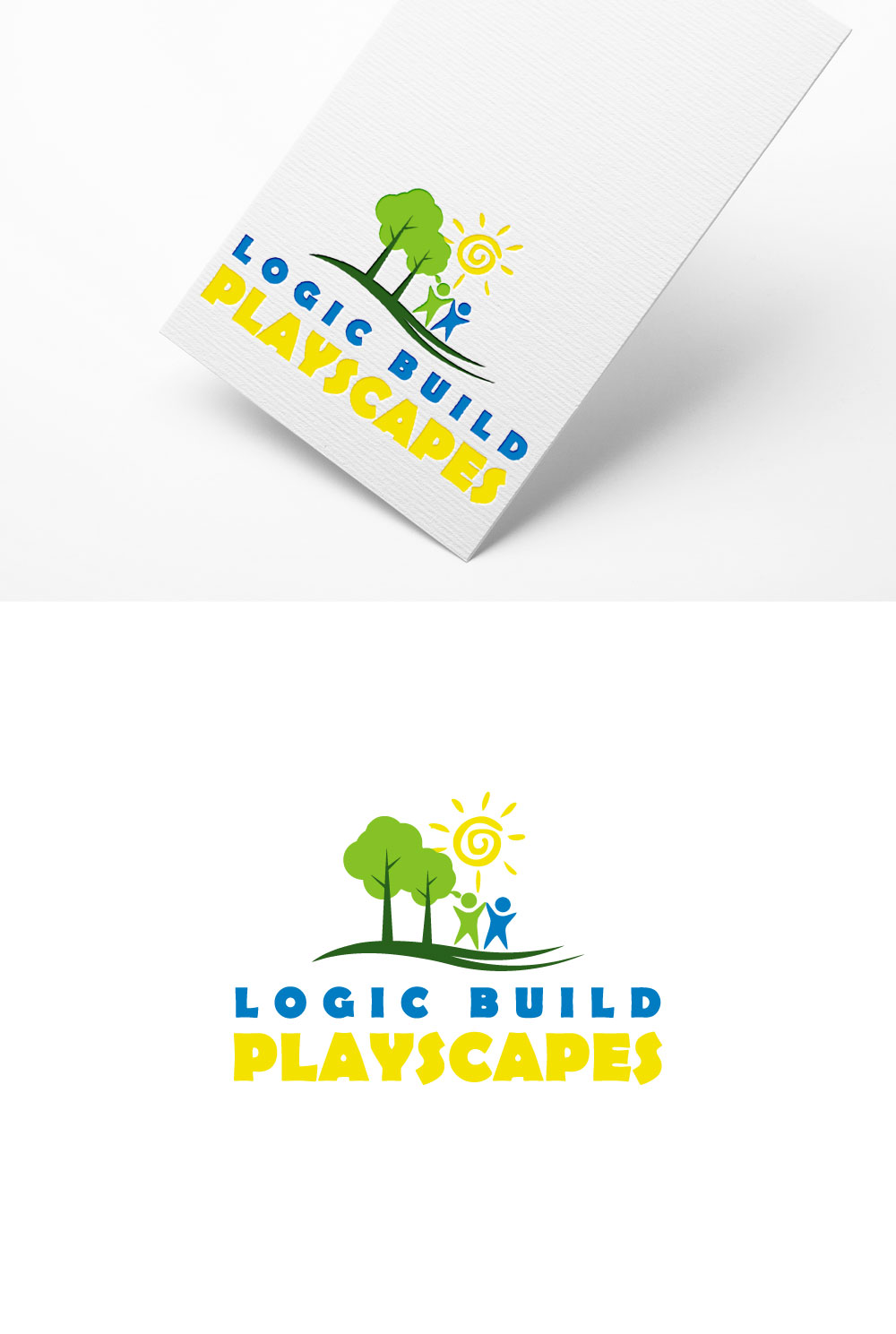 Logo Design by JUEL RANA 525340 for Logic Build Playscapes  | Design #26588596