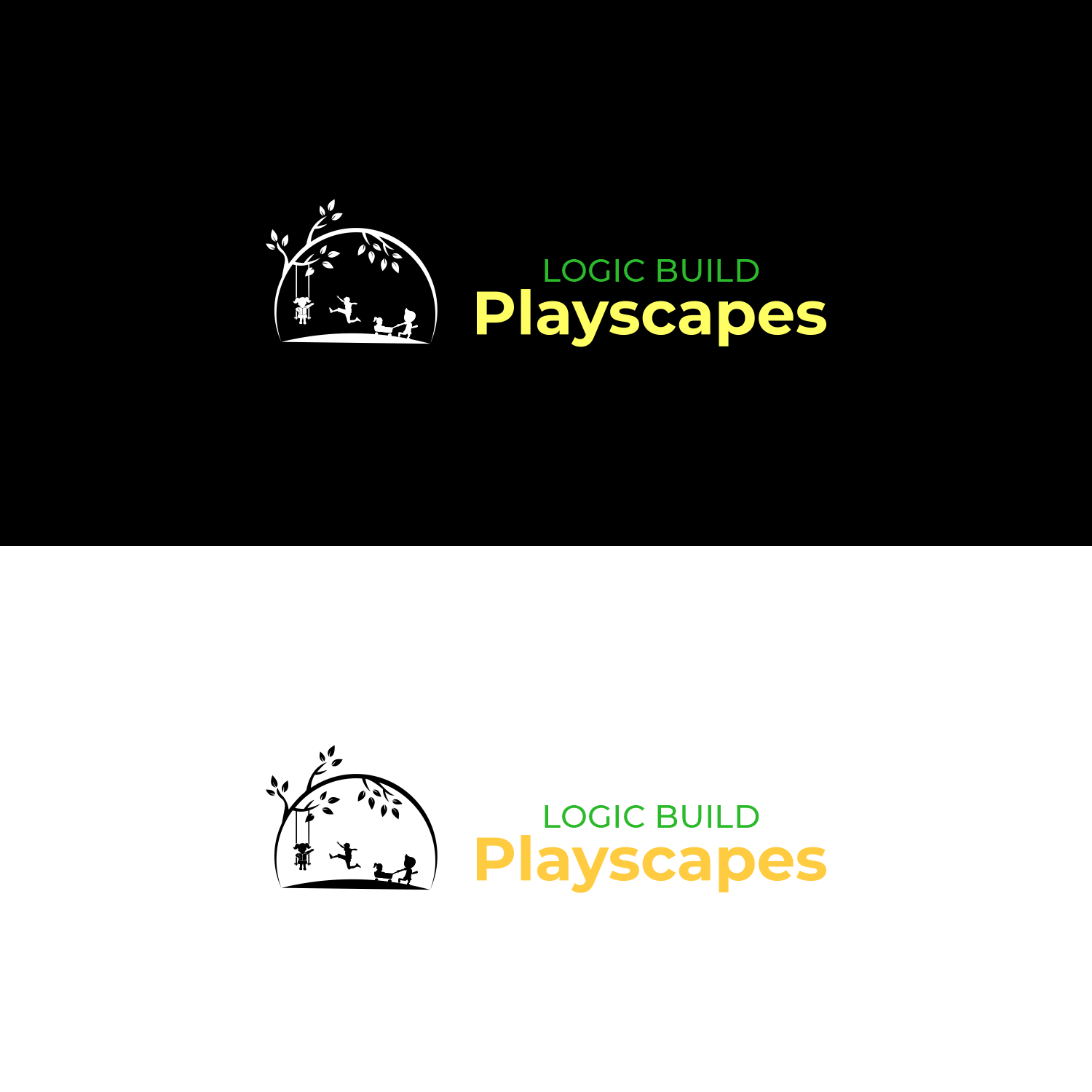 Logo Design by Omee for Logic Build Playscapes  | Design #27022875