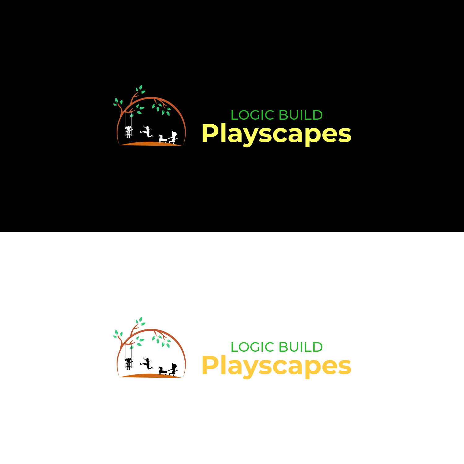Logo Design by Omee for Logic Build Playscapes  | Design #27022876