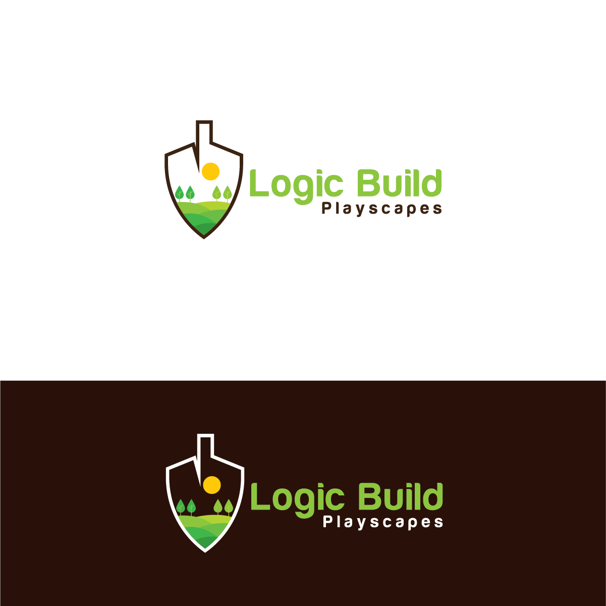 Diseño de Logo por Deziners Zone para Logic Build Playscapes  | Diseño #26539011