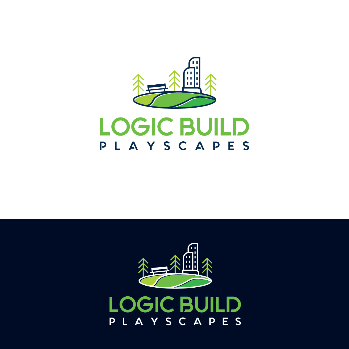 Diseño de Logo por Deziners Zone para Logic Build Playscapes  | Diseño #26539018