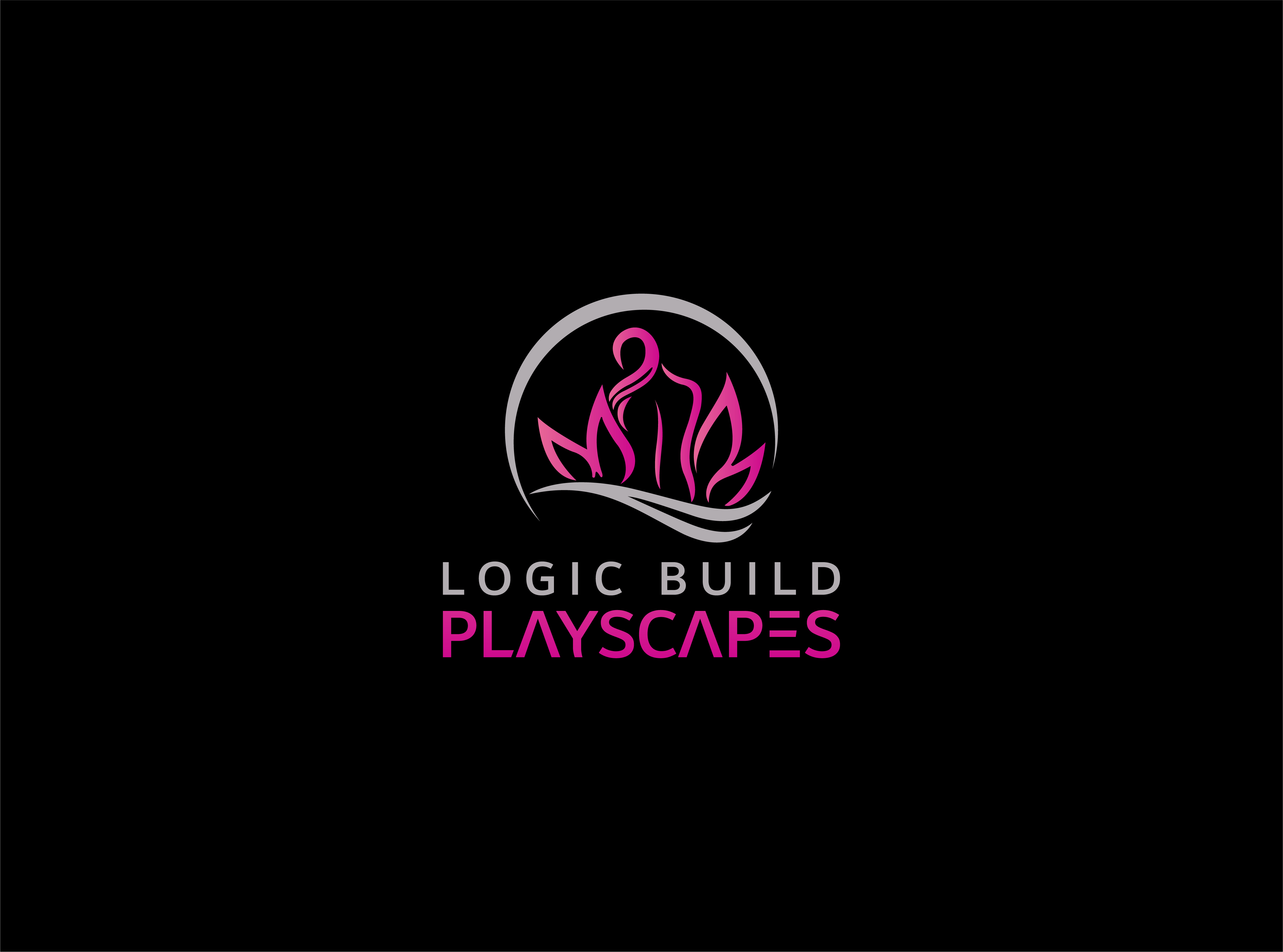 Logo Design by tajbabu06 for Logic Build Playscapes  | Design #26598825