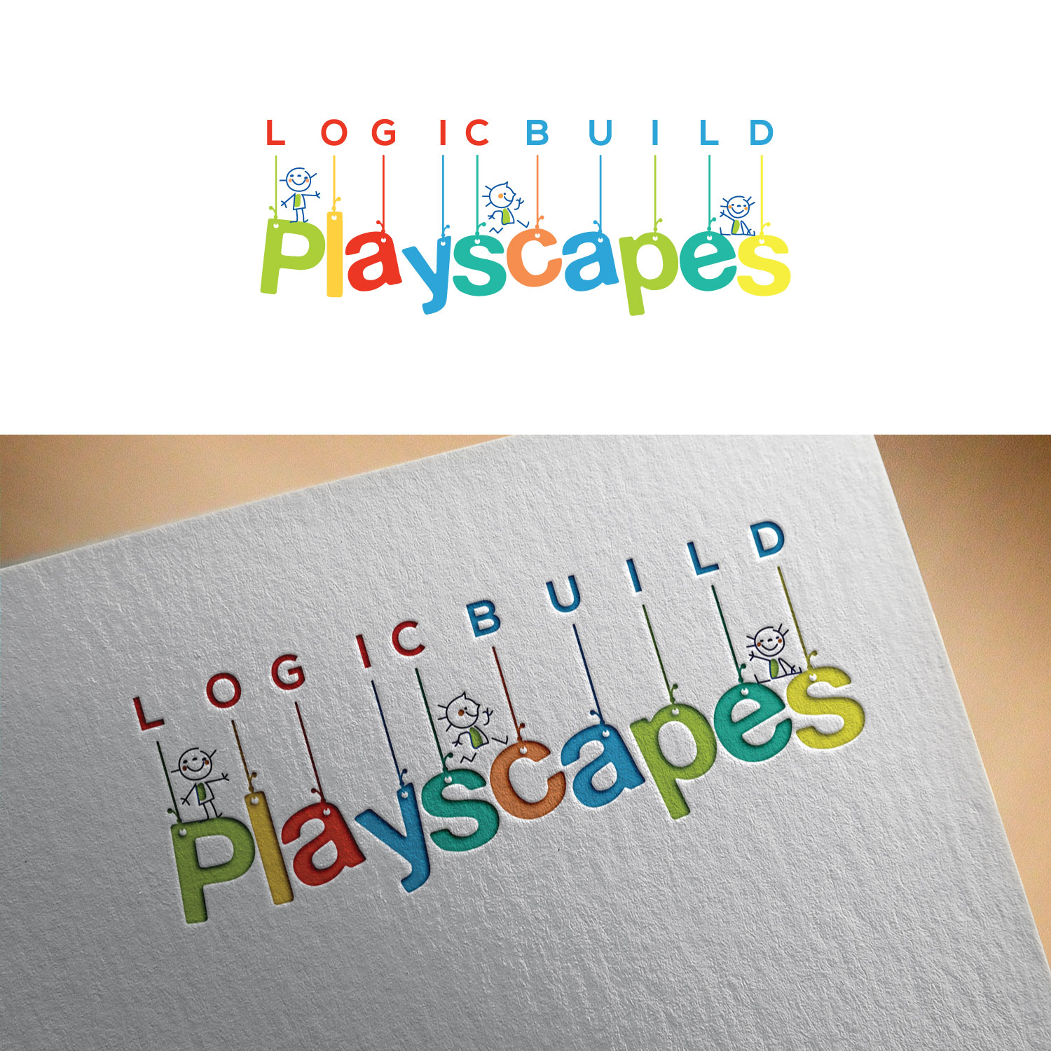 Logo Design by Md Shehidul Islam Rimon for Logic Build Playscapes  | Design #26596854