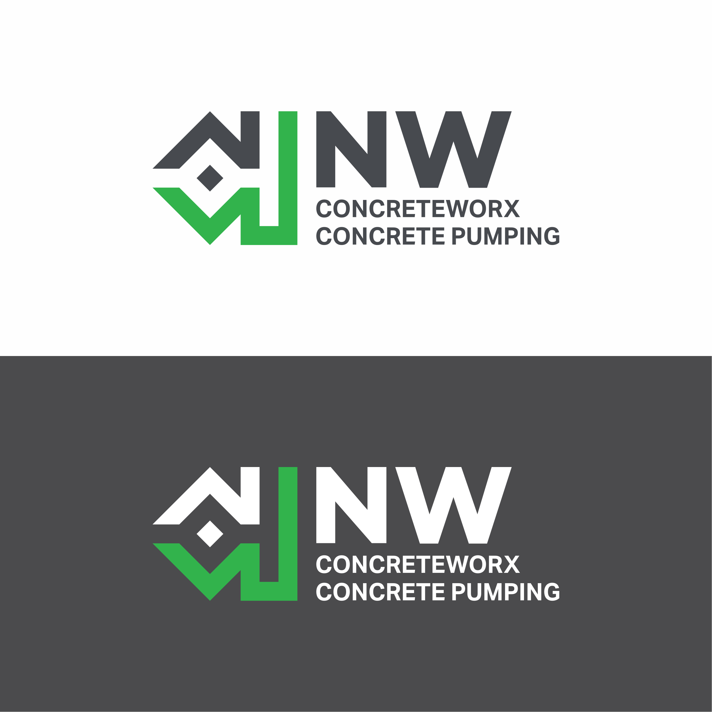 Logo Design by Gustiart for Nw concreteworx  | Design #26530856