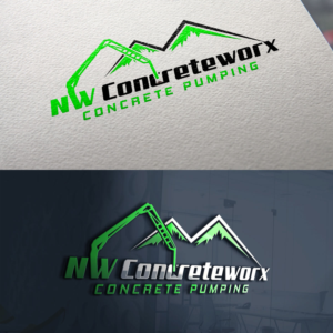 Logo Design by Minimal Studio for Nw concreteworx  | Design: #26553067