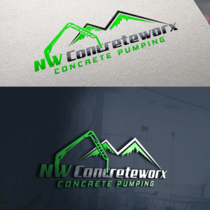 Logo Design by Minimal Studio for Nw concreteworx  | Design: #26559541