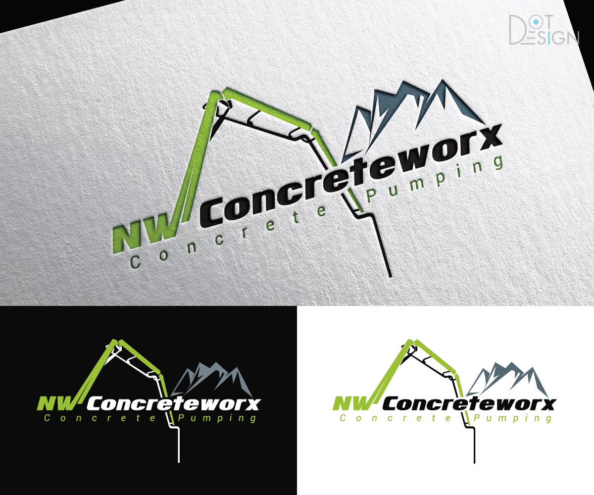 Diseño de Logo por Dot Design 3 para Nw concreteworx  | Diseño #26529767