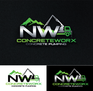 Logo Design by u2square for Nw concreteworx  | Design: #26532940