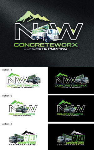 Logo Design by u2square for Nw concreteworx  | Design: #26540808