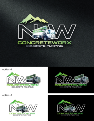 Logo Design by u2square for Nw concreteworx  | Design: #26553055