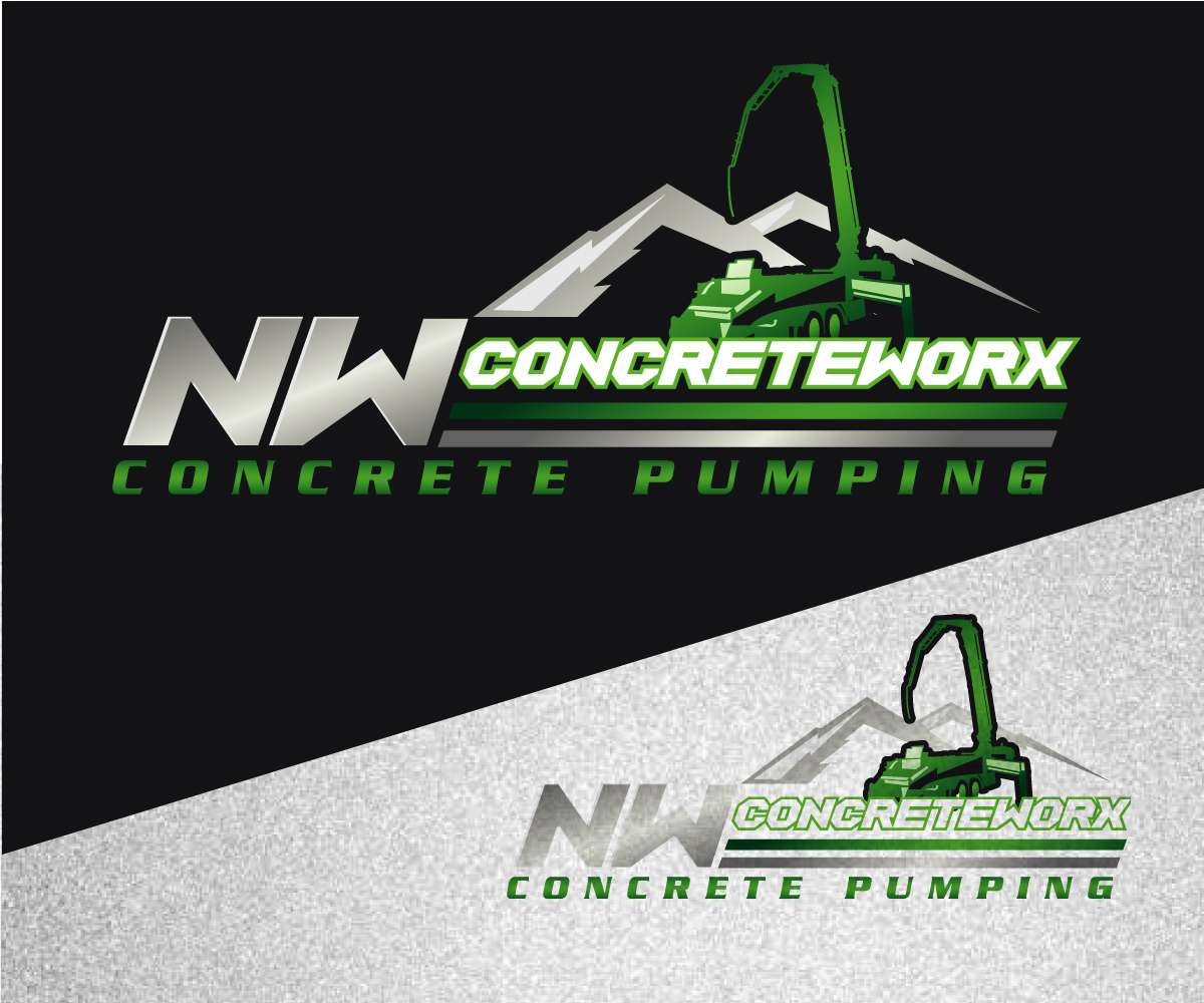 Logo Design by diptan for Nw concreteworx  | Design: #26551078