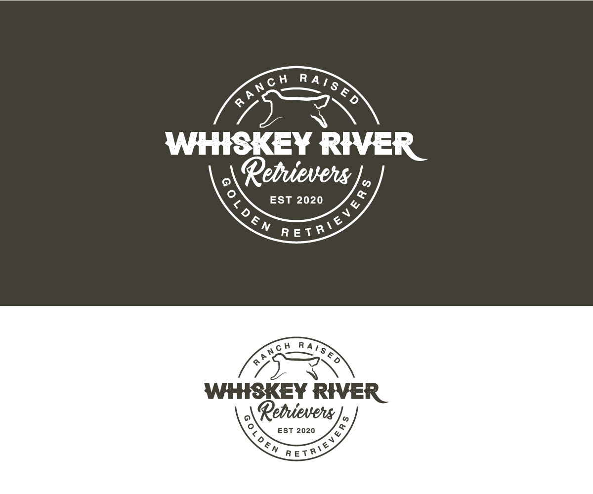Logo Design by Art Lancer for Whiskey River Retrievers  | Design #26562321