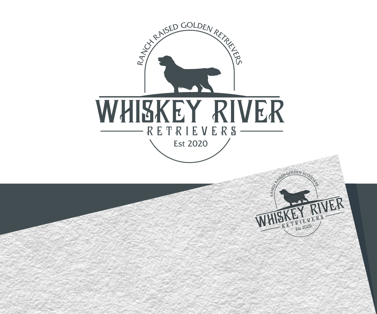 Logo-Design von Jay Design für Whiskey River Retrievers  | Design #26536980