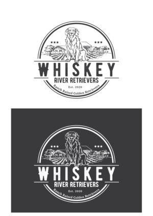 Logo Design by Tanur Graphics for Whiskey River Retrievers  | Design: #26546271