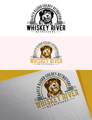 Logo Design by ARtKISTA for Whiskey River Retrievers  | Design: #26562283