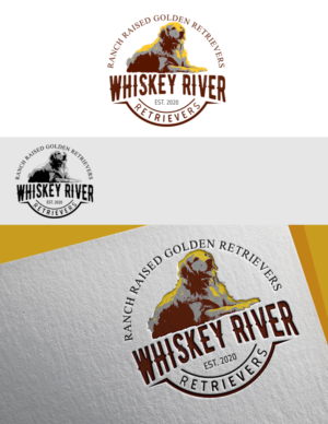 Logo Design by ARtKISTA for Whiskey River Retrievers  | Design: #26565551