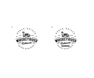 Logo Design by step forward 2 for Whiskey River Retrievers  | Design: #26555125