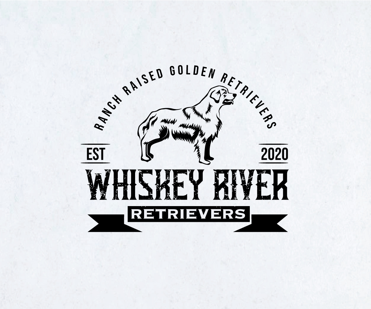 Logo-Design von HEAVEN ART für Whiskey River Retrievers  | Design #26538395