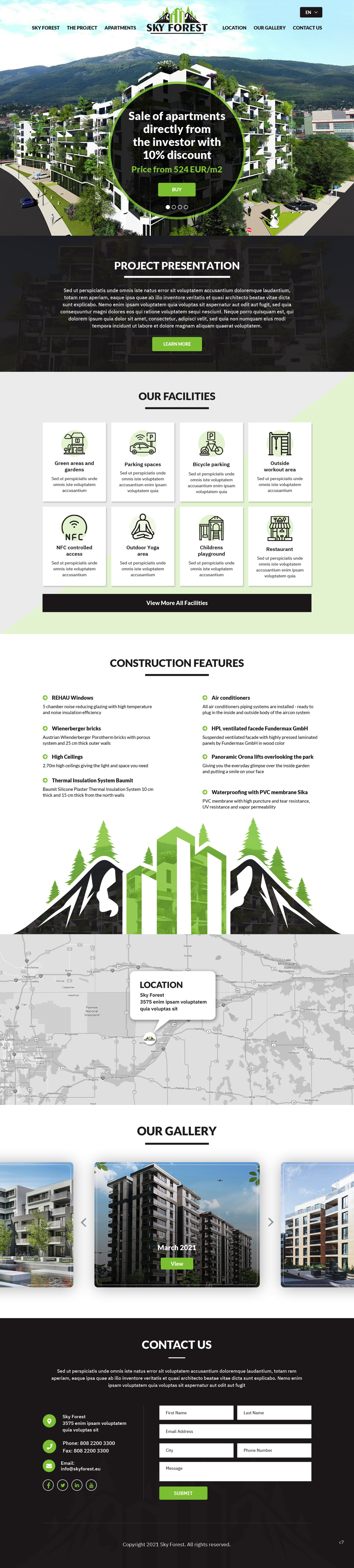 Web Design by pb for Belfild Sofia EOOD | Design #26533176