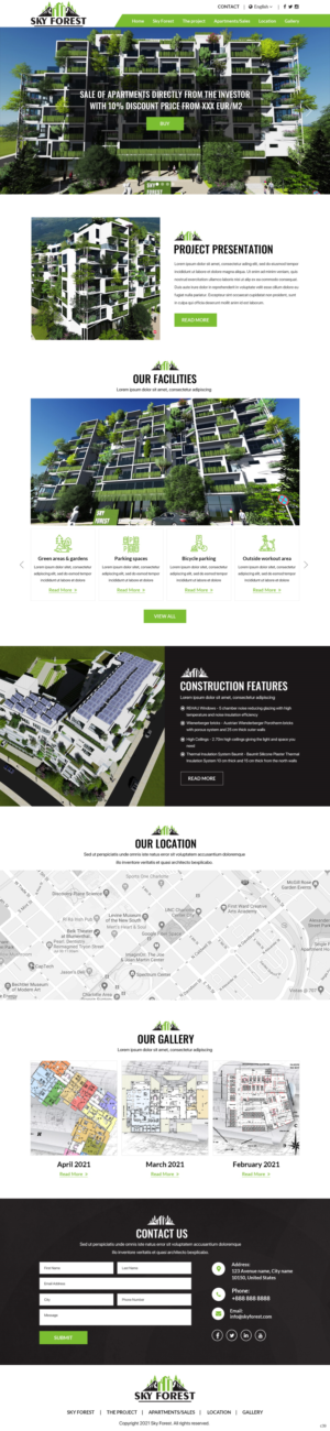 Web Design by pb for Belfild Sofia EOOD | Design: #26533179
