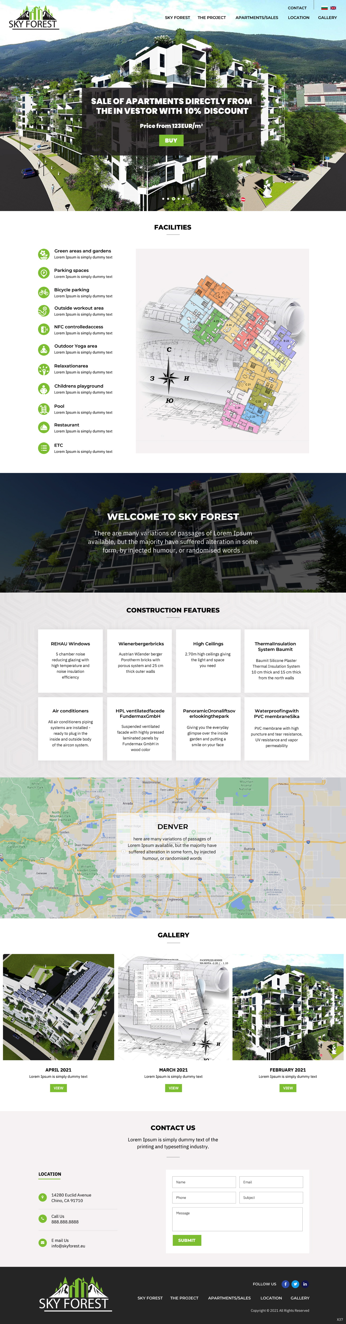 Web Design by pb for Belfild Sofia EOOD | Design #26533180