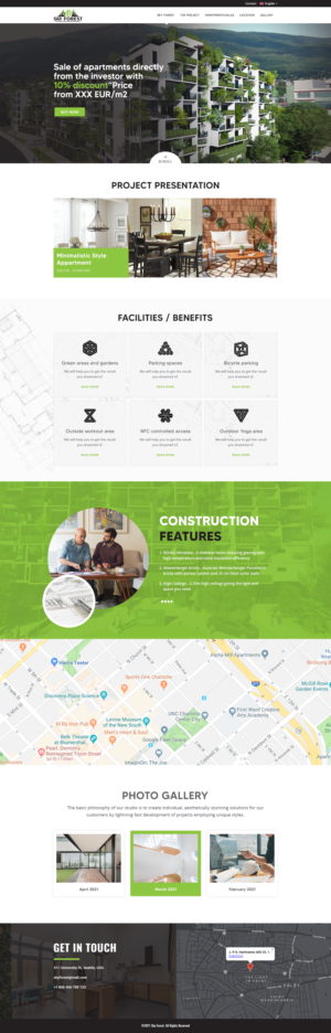 Web Design by Ayesha Khan for Belfild Sofia EOOD | Design #26540133