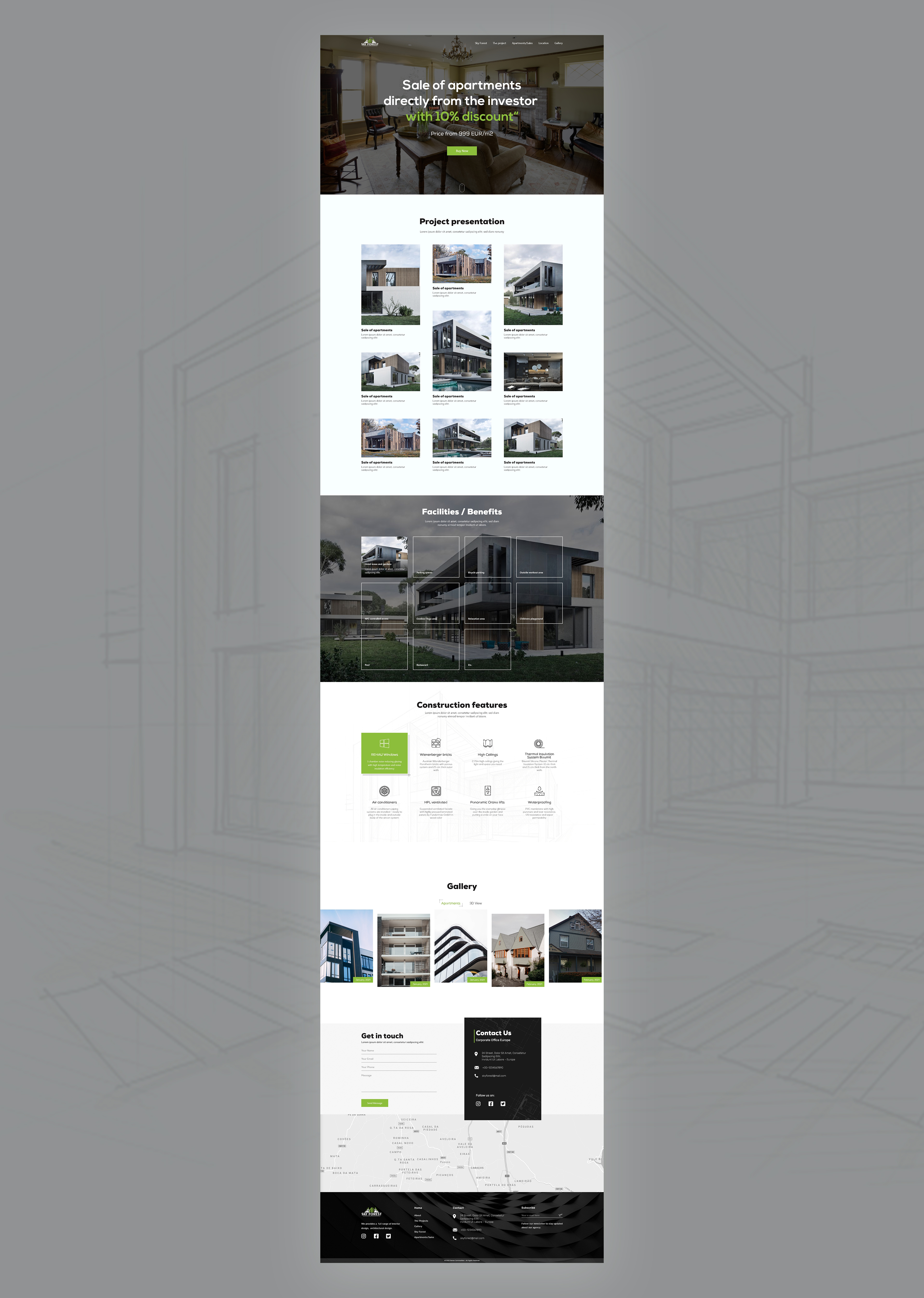 Web Design by Cre8r for Belfild Sofia EOOD | Design #26561802